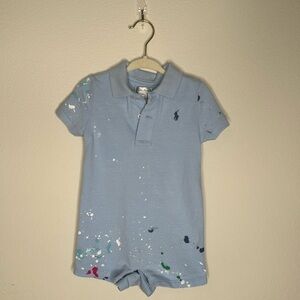 Ralph Lauren Baby polo romper